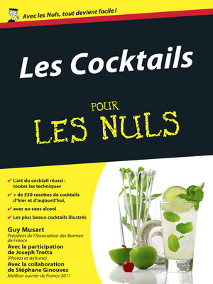 cover image of Les Cocktails Pour les Nuls